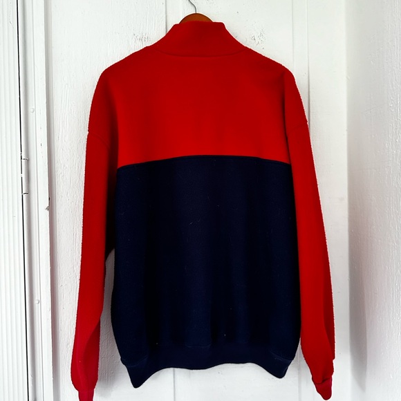 Vintage 90’s Mickey and Co Fleece Zip Pullover Size M - Picture 2 of 3